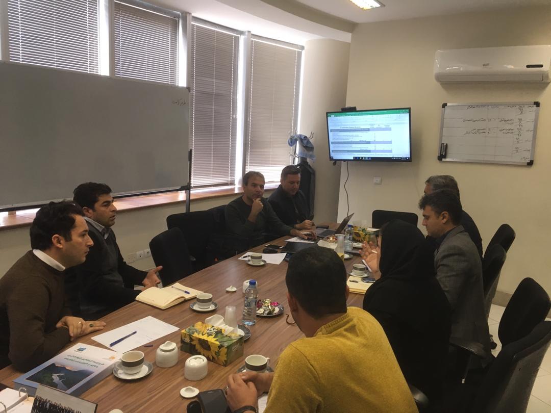 جلسه کاری برای جمع بندی پرونده ژئوپارک ارس برای ارسال به یونسکو