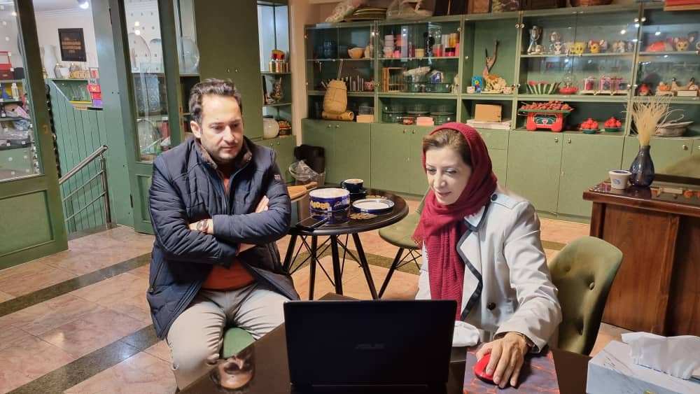 جلسه با مدیرعامل موسسه میراث زمین شناختی خاورمیانه 