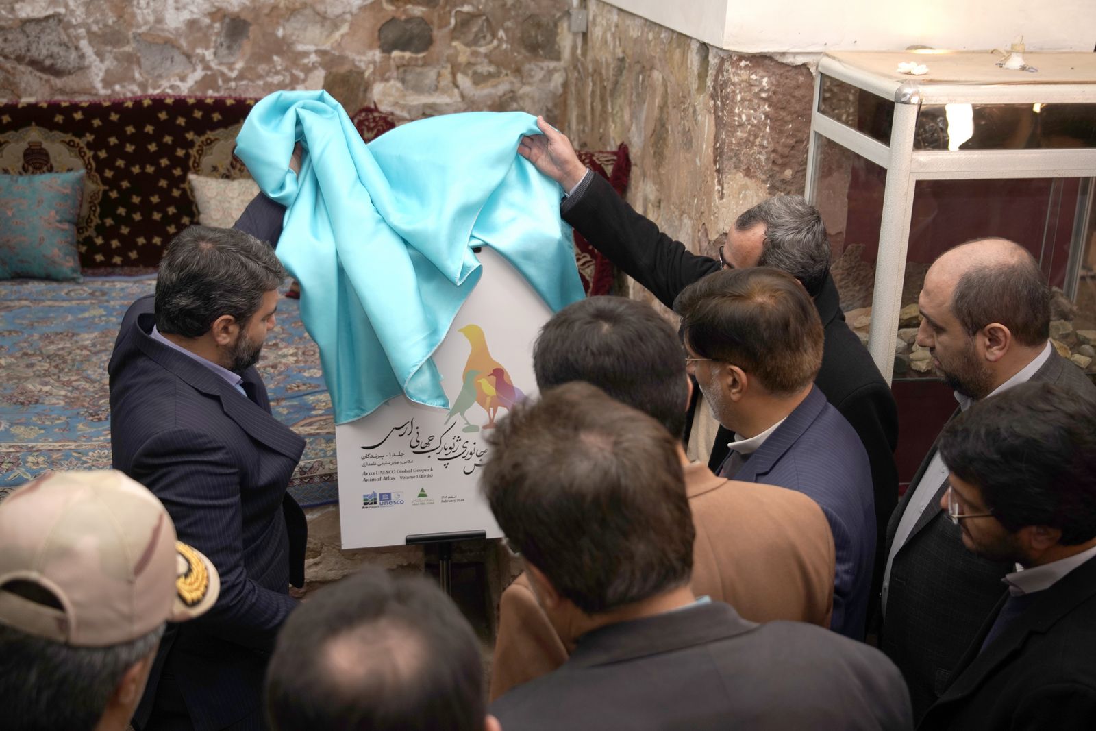 از اطلس گونه های جانوری ژئوپارک جهانی ارس رونمایی شد